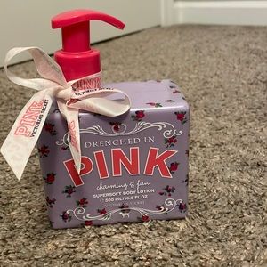 Victoria’s Secret drenched in pink charming & fun super soft body lotion